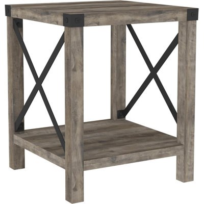 Modern Farmhouse Metal X Entrance Table