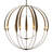 Cirque Double 12 - Light Sphere Globe Chandelier-17424737