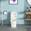 Ceramic One Piece Toilet With Powerful Flush Effect - Soft Closing Seat, Siphon Flushing, Low Water Absorption, Strong Modern And Hygienic Flushing Clean