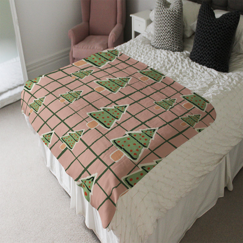 Crowell Plain Weave / Muslin Throw Blanket