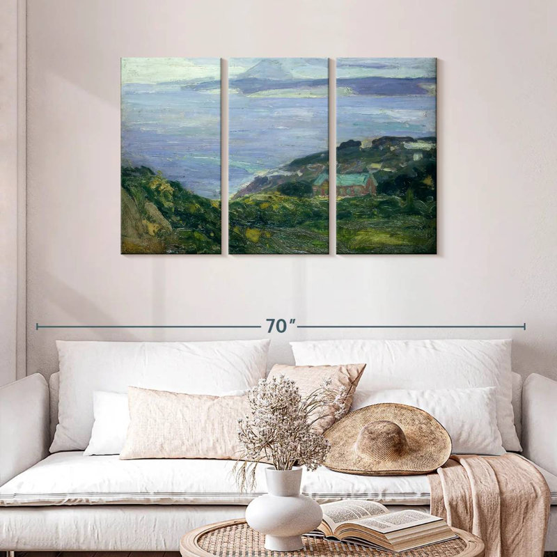 Syd Coastal Landscape France, 28" H x 45" W