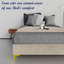 Cadre de lit / sommier en bois de qualité supérieure en velours de 15 po Karvin, durable, élégant et multicolore-88933189-88933192