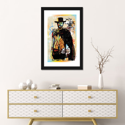 " Clint Eastwood Graffiti Cowboy " by Radio Days