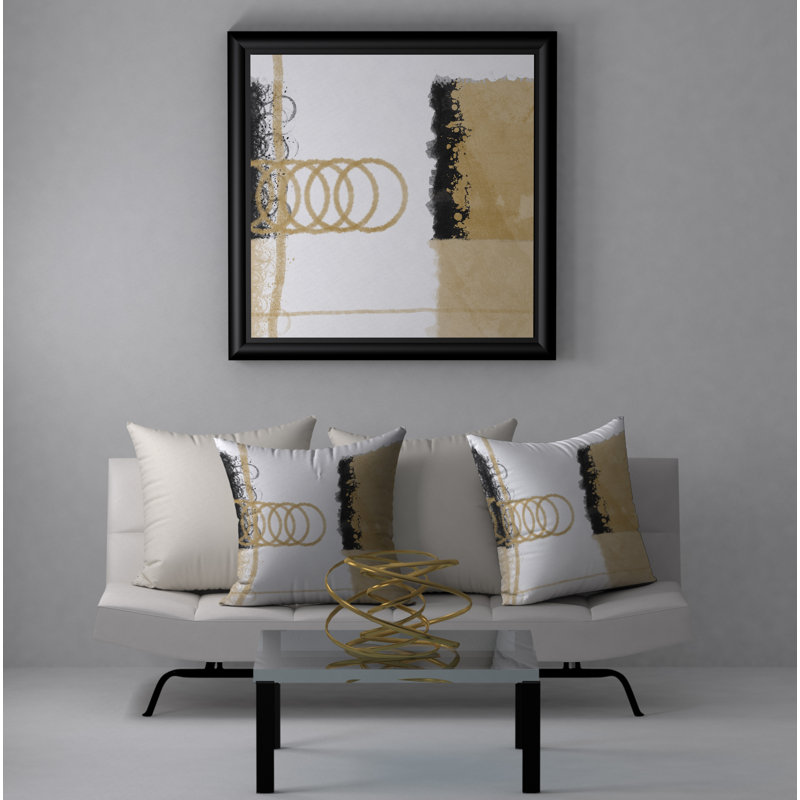 Reversible Throw Pillow, 18" x 18"