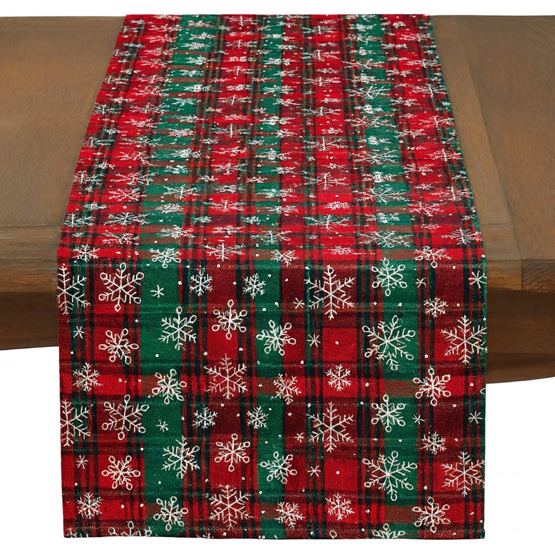 Chemin de table de Noël Holiday Tartan