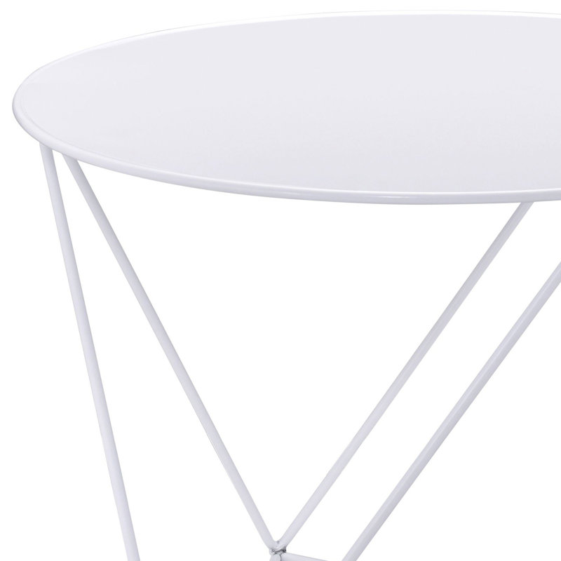 Independence Single Coffee Table, White