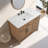 Tremolo 42" Single Bathroom Vanity With Engineered Marble Top-236984522-253514268