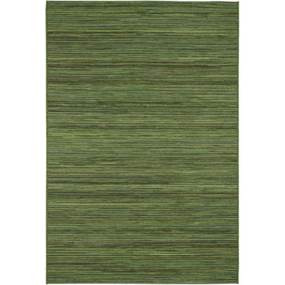 Marionville Striped Flokati Indoor / Outdoor Area Rug
