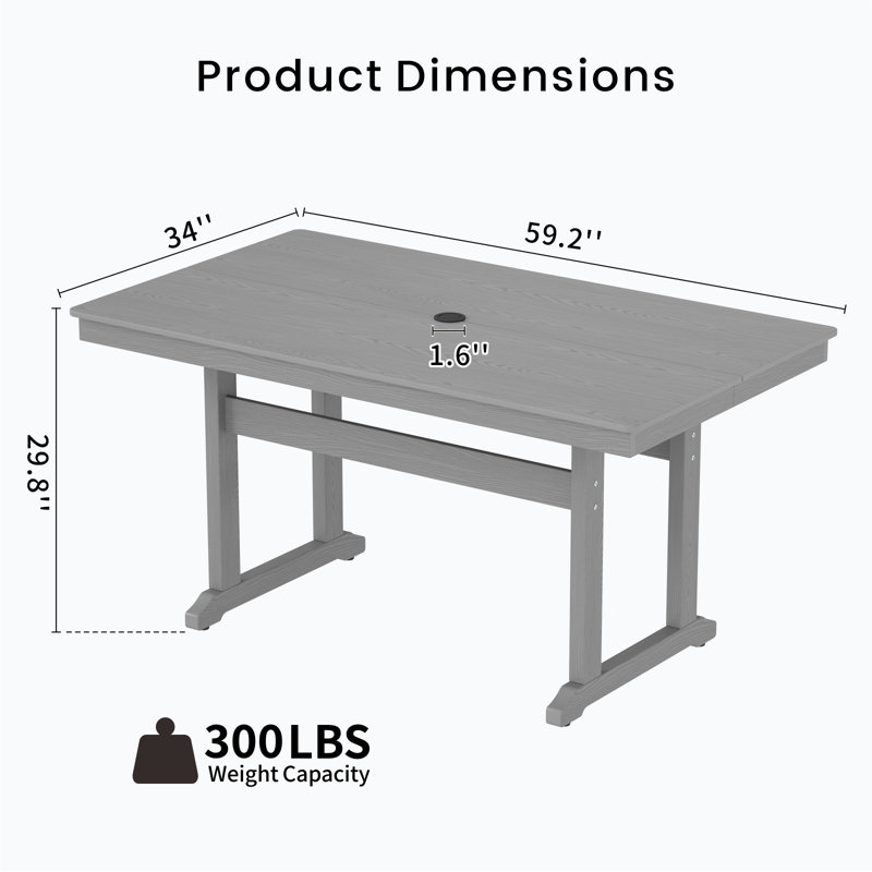 Ensemble repas 12 pièces pour patio, Gris, 10