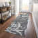 Premium Machine Washable Prisco Charcoal Rug