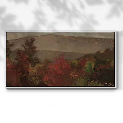 Landscape Series-CDLXIII- Framed Gallery Wrapped Canvas -Ready to Hang