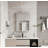 Tenli Metal Rectangle Wall Mirror-2088891400