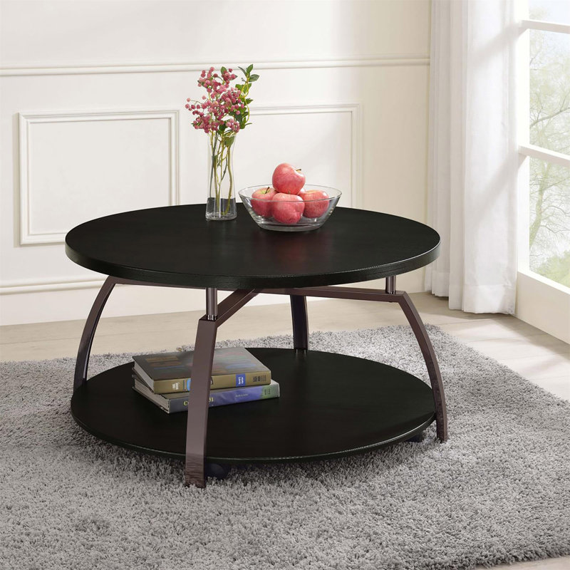 Nickel Round Coffee Table