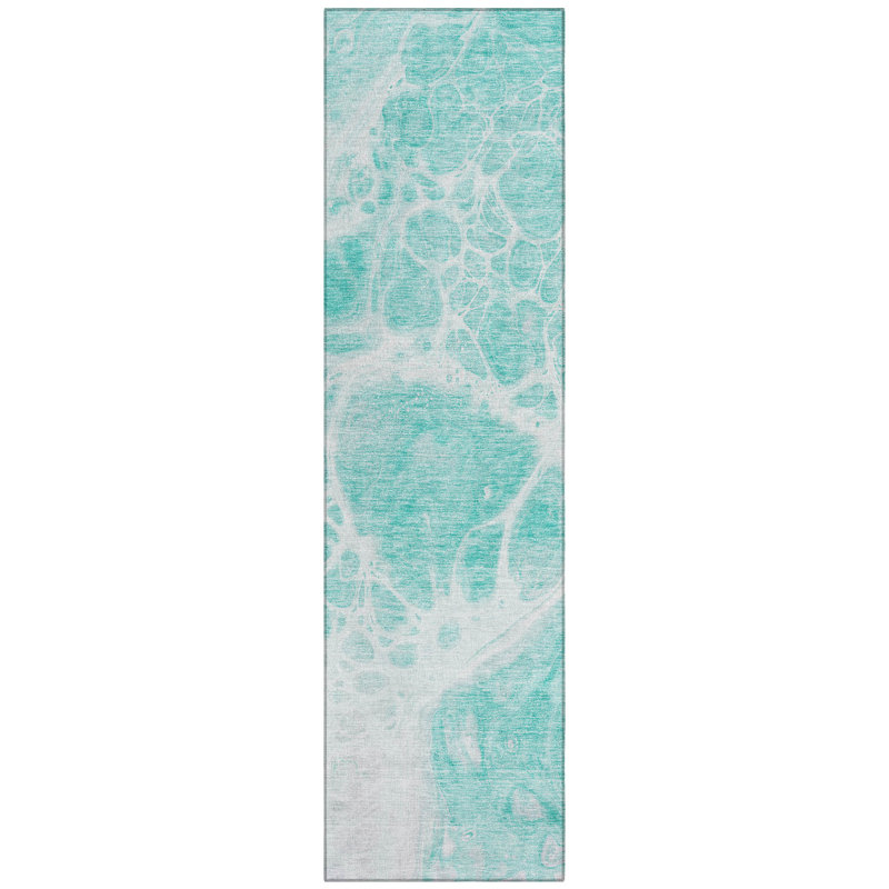 Tapis intérieur / extérieur Ayush, Tapis de couloir 2 pi 3 po x 7 pi 6 po