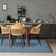 Modern Farmhouse Diamond Pattern Non-Slip Washable Rug