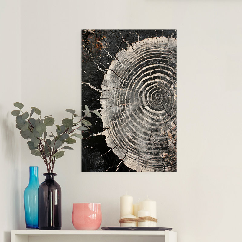 ABSTRACT Series CL III - Impression sur toile seulement - NON-CADRE, H 48 po x l 32 po