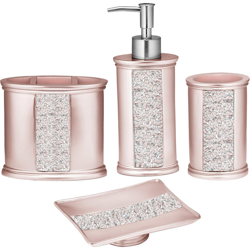 Ensemble d'accessoires de salle de bain 4 pièces Sinatra