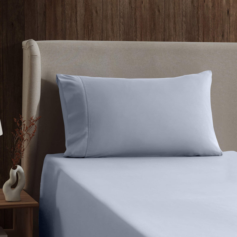 Luxury Collection Classic Smooth Thread Sheet Set, Twin, Summit Blue