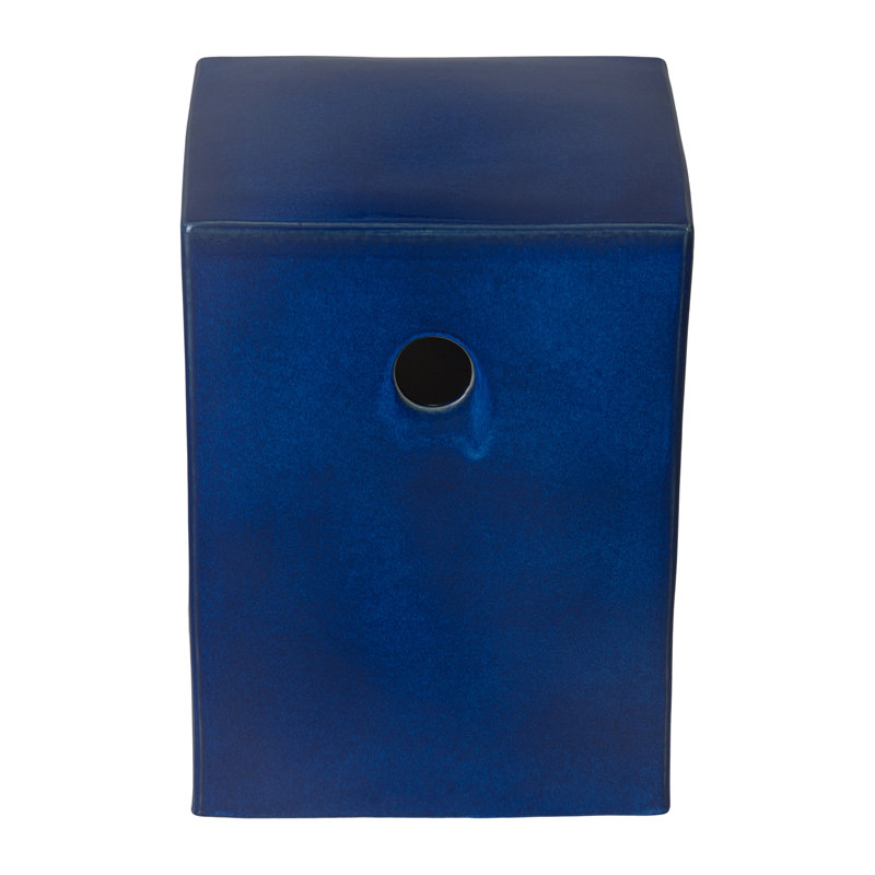Pot de fleurs en céramique, Bleu
