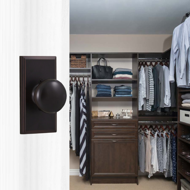 Impresa 2.5'' Diameter Single Dummy Round Knob, Oil Rubbed Bronze