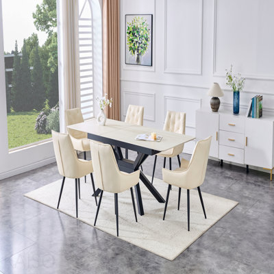 Table de salle à manger extensible Modern