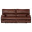 Canapé inclinable en cuir 93 po Anjuman-24676001-24676002-24676000