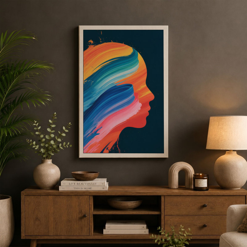 Print, 18x12 - 45.7 x 30.5 cm, Taupe Border
