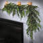 60"Led Natural Touch Norfolk Pine Garland