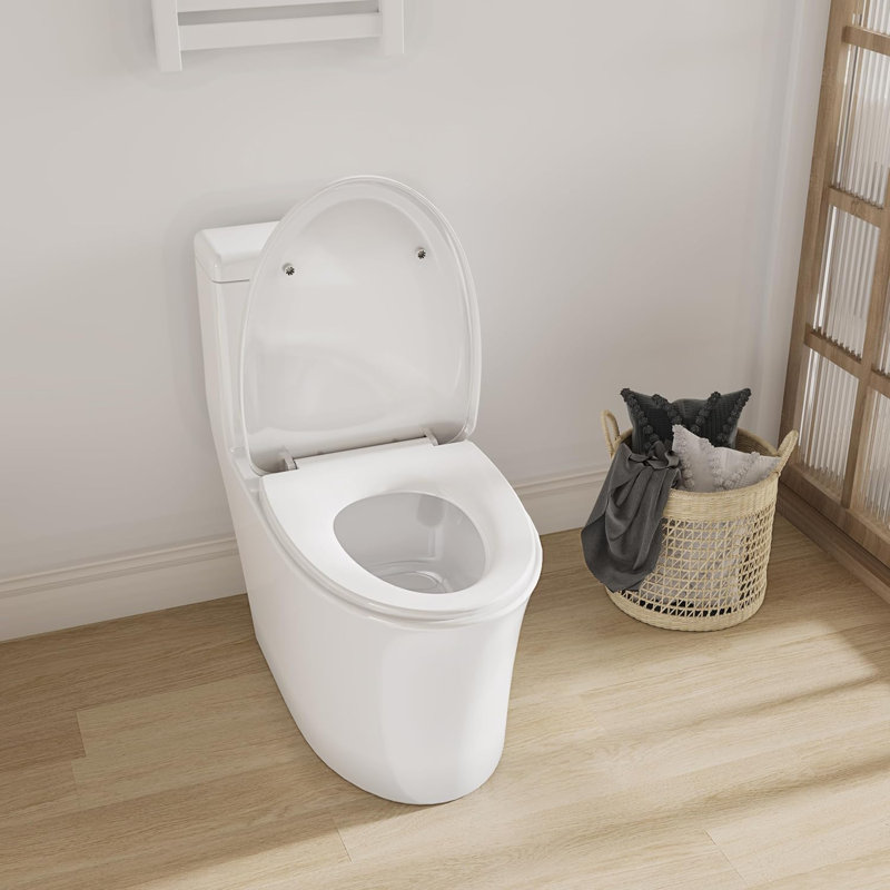 iliD Heated Toilet Seat, Elongated Three Levels of Heating, 3D Curved Seat, Lid and Seat Soft Close, Light-sensitive Night Light, Easy Installation, IPX4