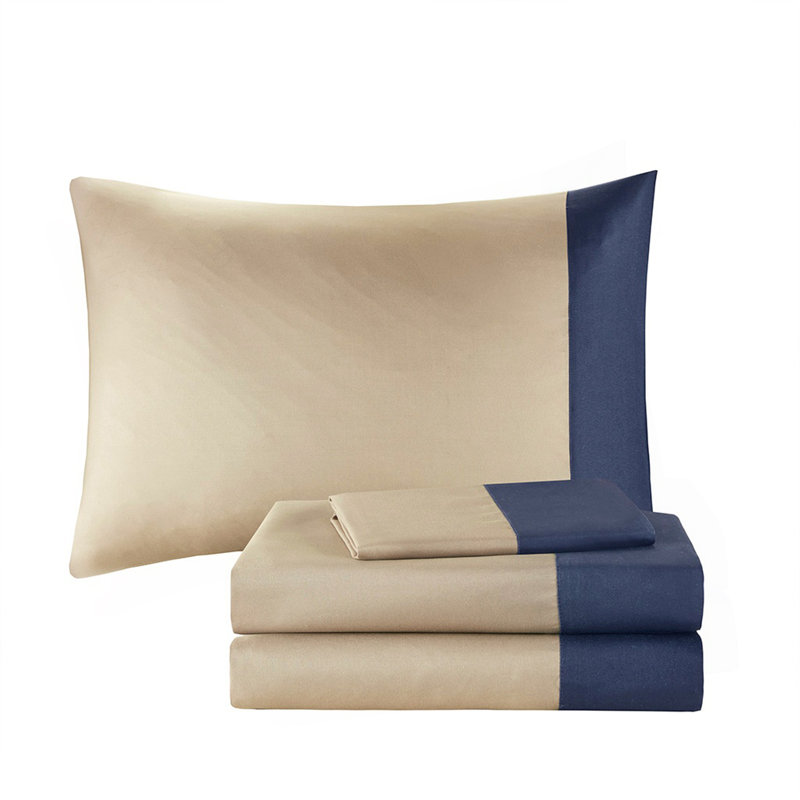 Twin XL Plaid Comforter Set With Bed Sheets, Twin XL Comforter + 7 Additional Pieces