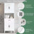 Modern Bathroom Cabinet with Drawer,Soft-Close Doors,and Open Storage,Versatile Storage Layout-1131196150