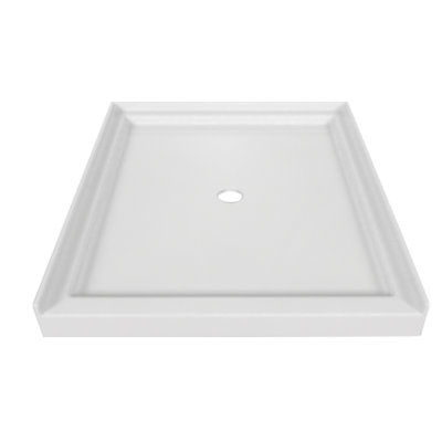 Base de douche à seuil simple Signature l 42 "x P 48" Signature