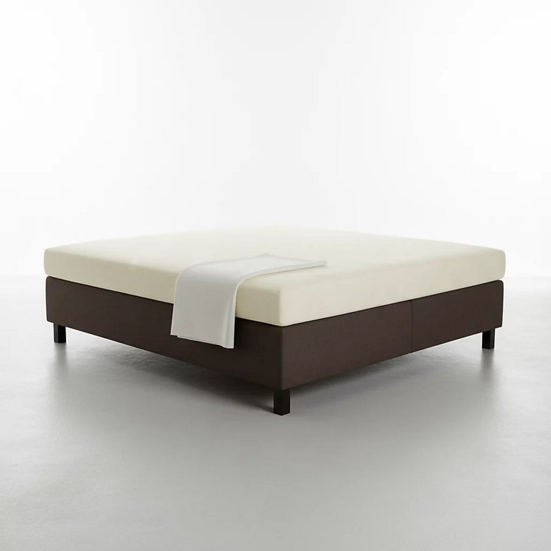 Agathla White Noise Cool Plus 6" (15cm) Medium Firm Memory Foam Mattress, Double (4'6)