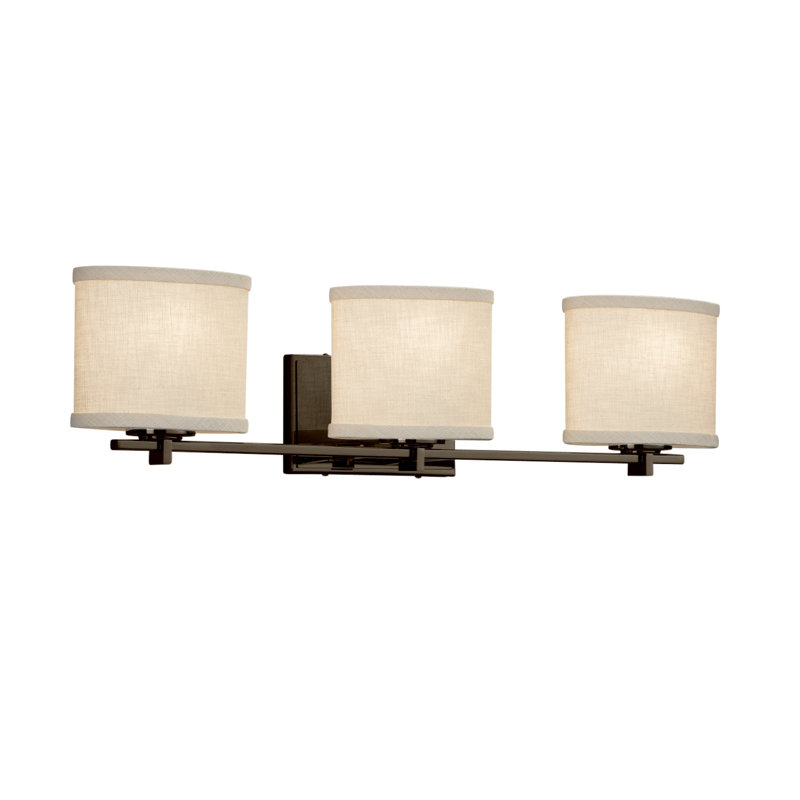 Éclairage pour meuble-lavabo 3 lumières Kenyon, Bronze foncé, 60 W