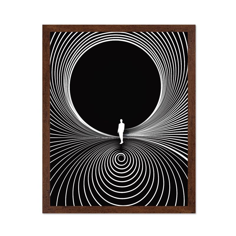 Illusion d’optique, Sans cadre, Canevas, H 11 po x l 14 po