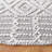 Stroudsburg Hand Woven Pet Yarn/Cotton Southwestern Rug in Gray/Ivory-633538904