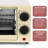 MegaChef 9 Litre Electric Counter Top Toaster Oven in Candy-110369538