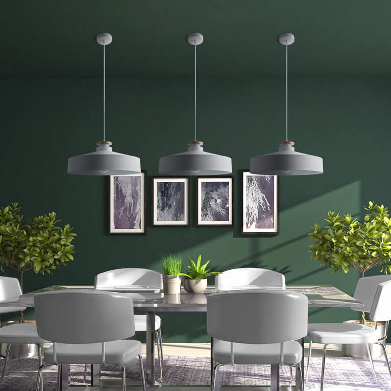 Katia 1 - Light Single Pendant, White