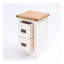Pharsalia 35cm W Solid + Manufactured Wood Bedside Table-103620885-103620894