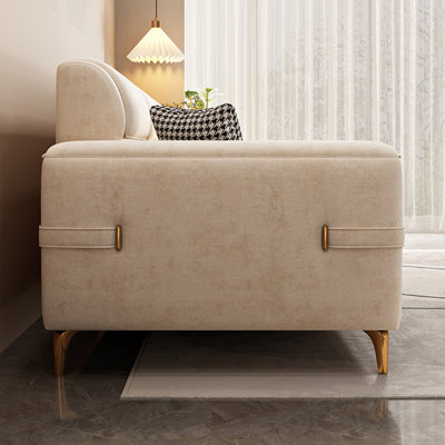 Canapé en flanelle moderne et confortable