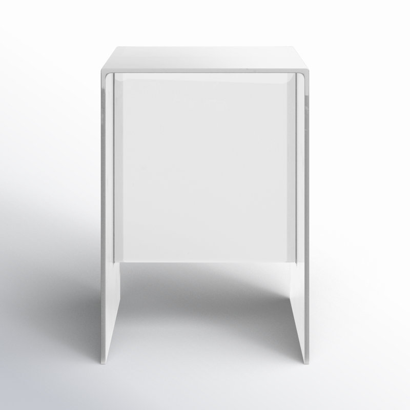 Max Beam End Table, Crystal