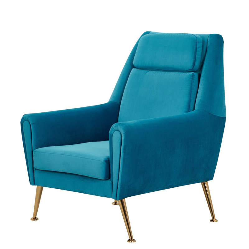 Pelletier Velvet Armchair