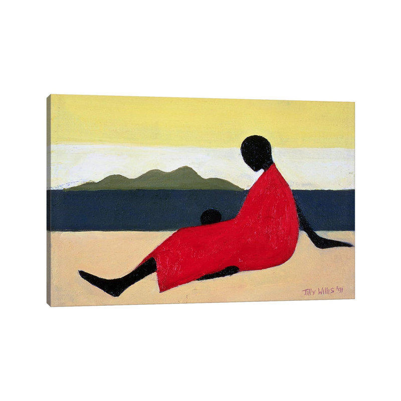 Mother And Child by Tilly Willis - Wrapped Canvas Painting, 20.32 cm H x 30.48 cm W