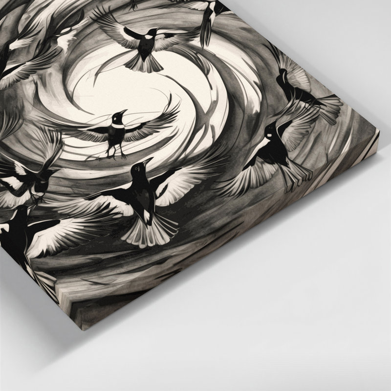 Art mural sur toile beige, H 11 po x l 14 po