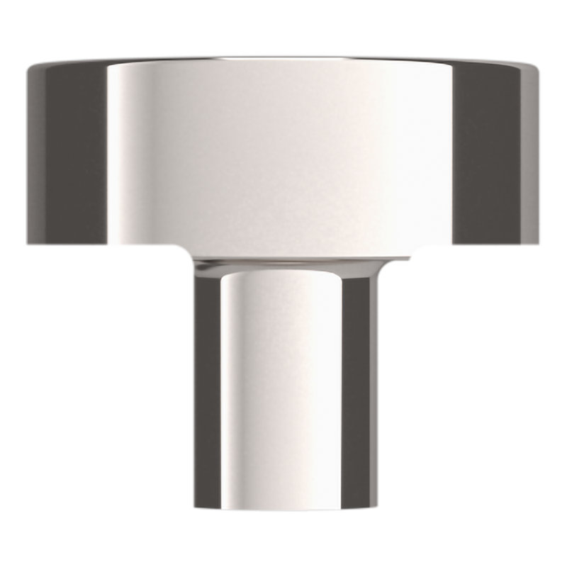 4404 Contemporary Knob, 1.25", Polished Nickel
