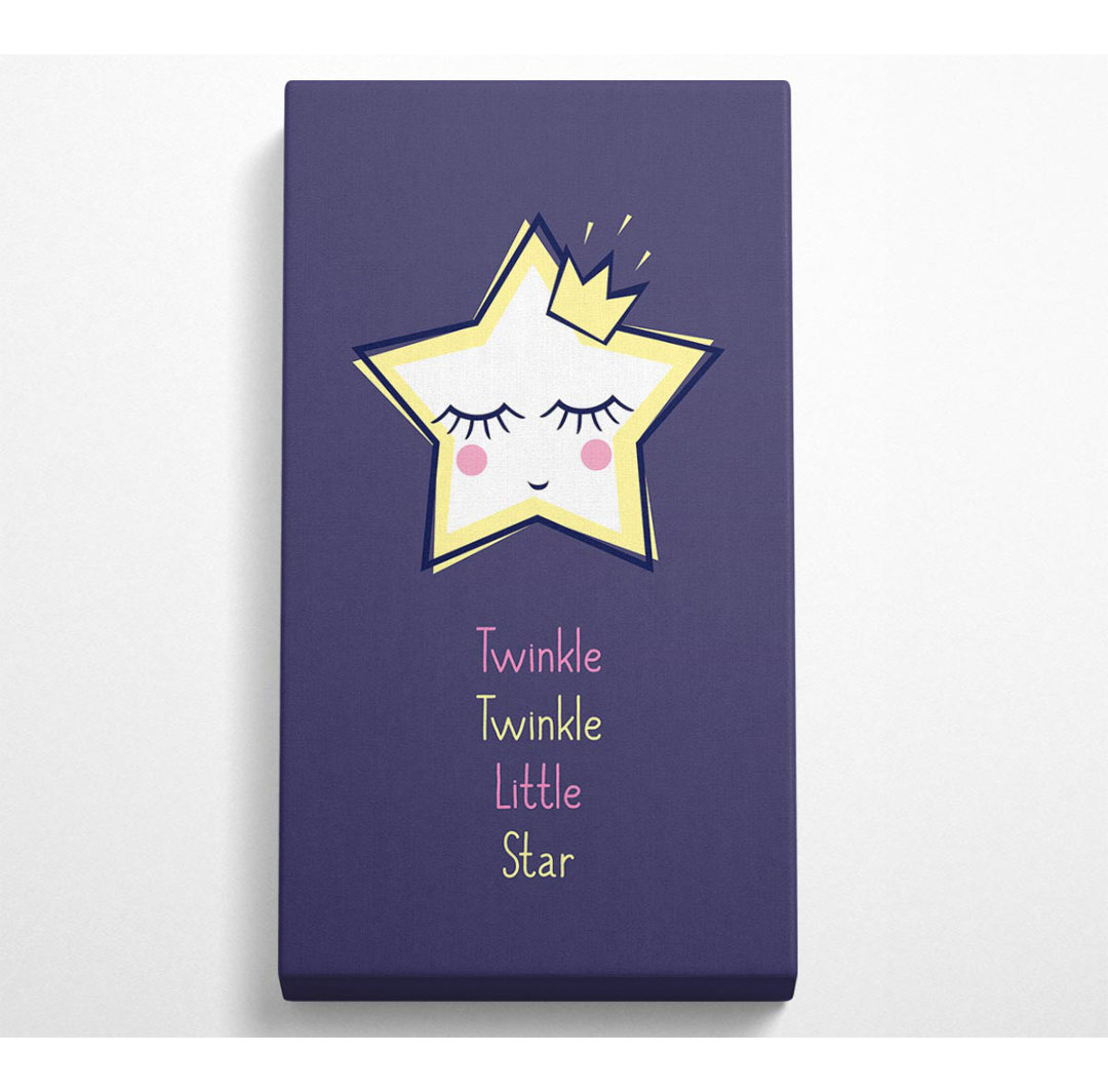 Twinkle Twinkle Wide - Wrapped Canvas Kunstdrucke