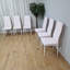 Waldemar 96cm H Upholstered Parsons Chair in Pink
