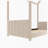 Pala Upholstered Canopy Bed