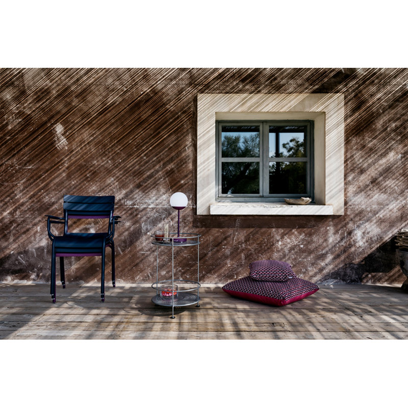 Luxembourg Outdoor Dining Armchair, Liquorice