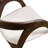 Rozella Solid Wood Curved Arm Chairs